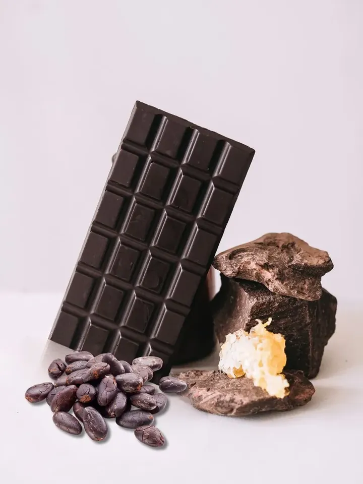 A set of gift chocolate without sugar on honey - 5 pcs 350 grams