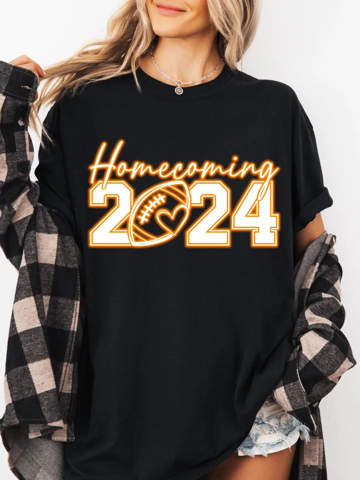 Neon Hoco 2024 Png Homecoming 2024 png Homecoming football Png Hoco Png Homecoming Football High School Png Homecoming shirt Png