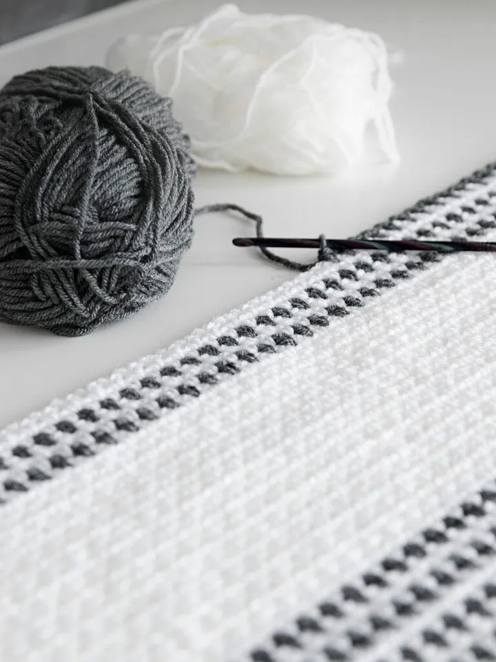 Crochet baby blanket Pattern - easy baby blanket , PDF crochet pattern