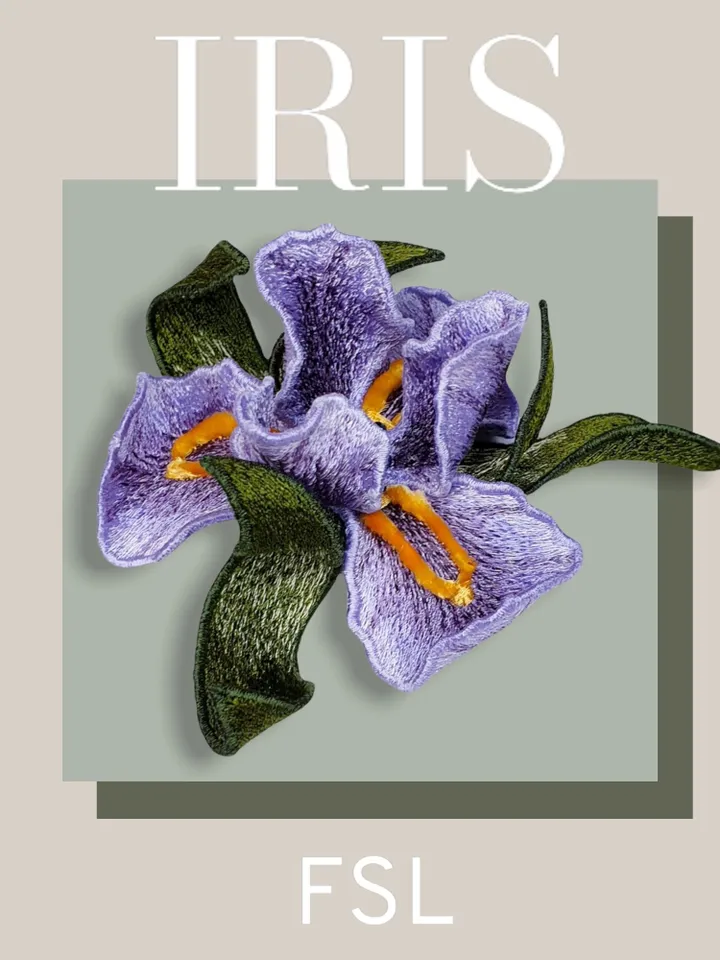 Set of flowers FSL (40% discount) Machine embroidery design Digital embroidery pattern Free standing lace flower file