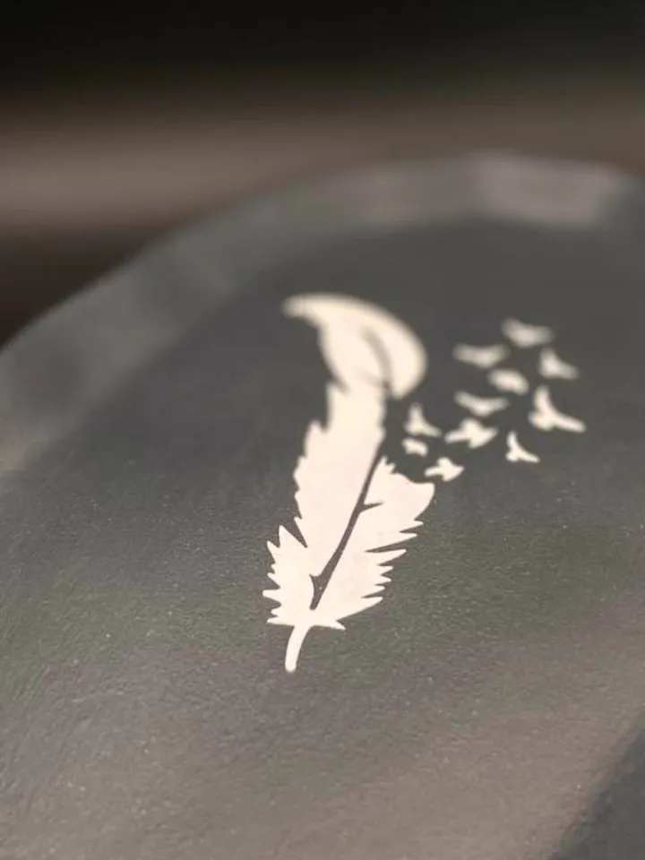 Decorative plaster tray