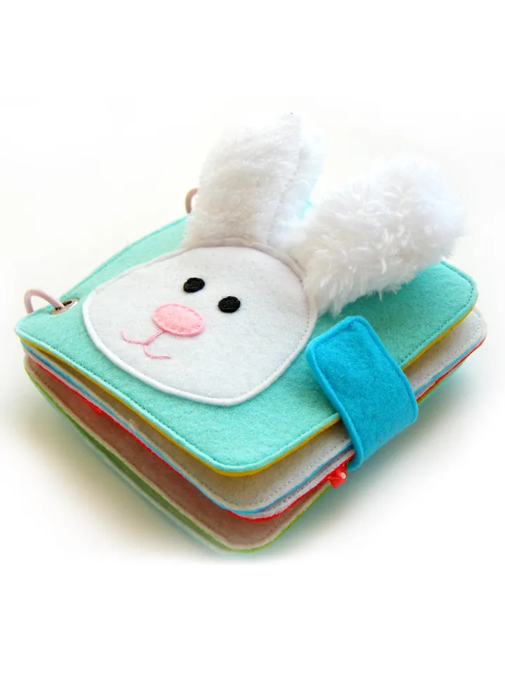 Mini quiet book, my first book COLORS