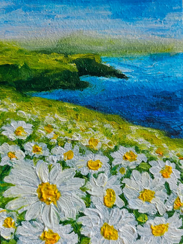 Chamomile landscape