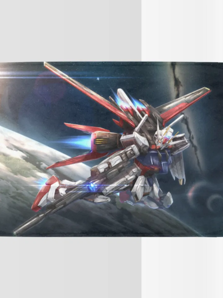 Gundam Blanket Lightweight Soft Microfiber Fleece