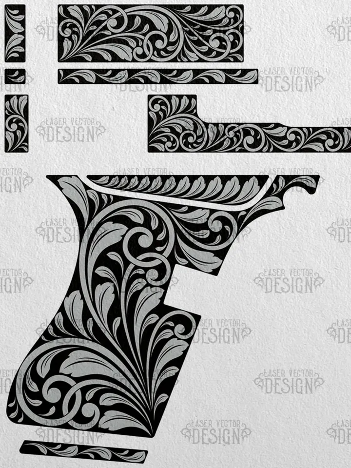 VECTOR DESIGN Glock 43 Scrollwork