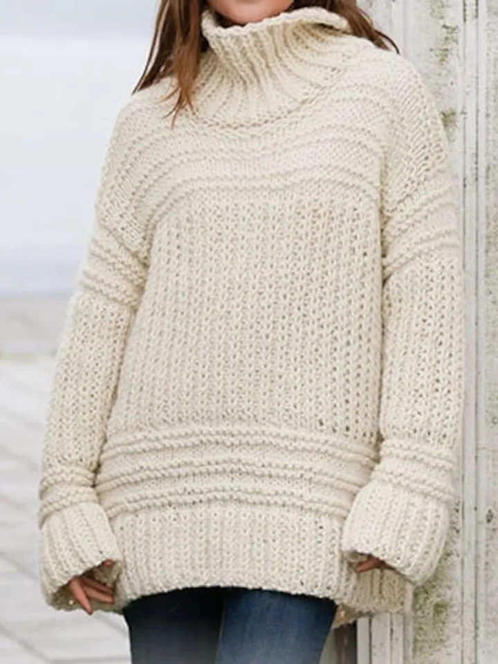 Sweater pattern, aran sweater,women sweater, pullover pattern PDF