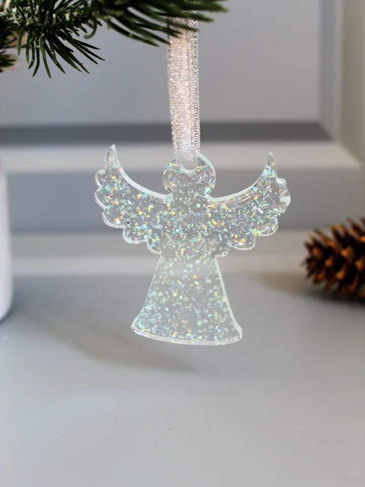 Christmas ornament, Set of Christmas tree toys, resin Christmas tree toys, Christmas gift idea
