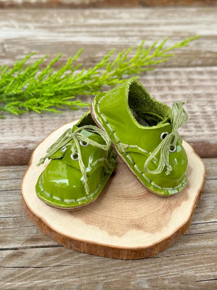 Leather shoes Paola Reina 13 inch doll ooak