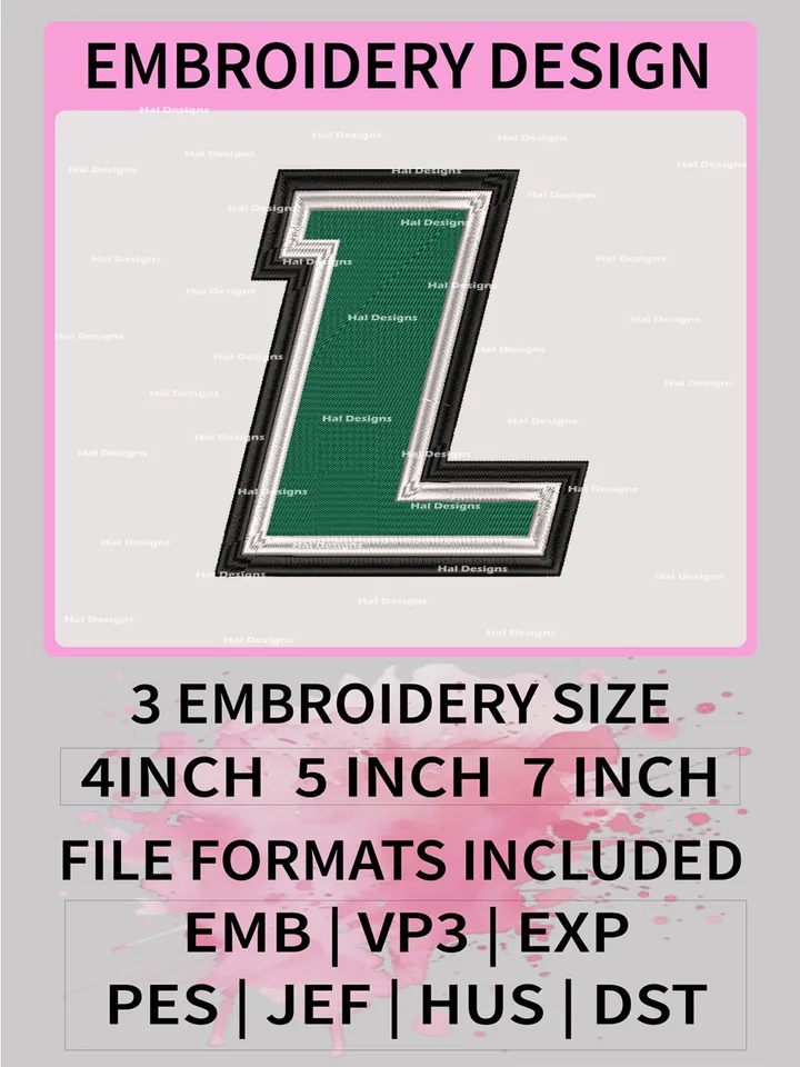 NCAA Loyola Maryland Greyhounds Embroidery File, 3 Sizes, 6 Formats, NCAA Machine Embroidery Design, NCAA Logo, NCAA Teams