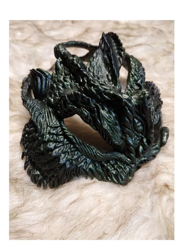 Death eaters mask - Harry Potter cosplay - half-mask - custom made - half mask
