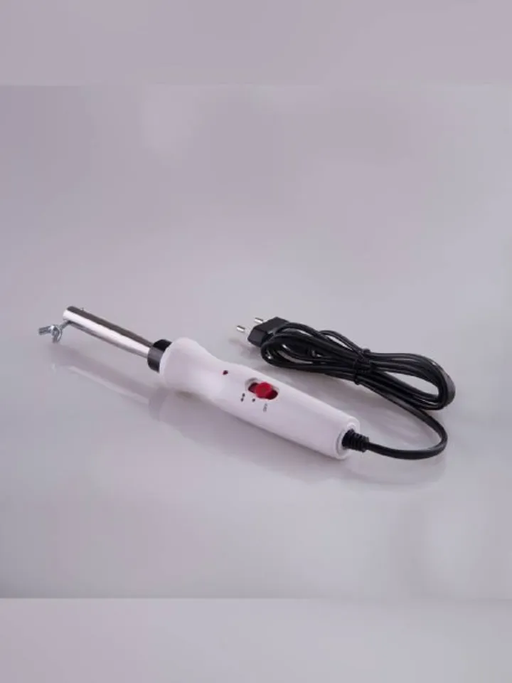 White soldering iron with 2 modes (40 and 60 watts)