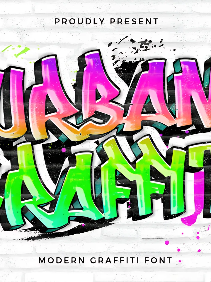 Urban Graffiti Font