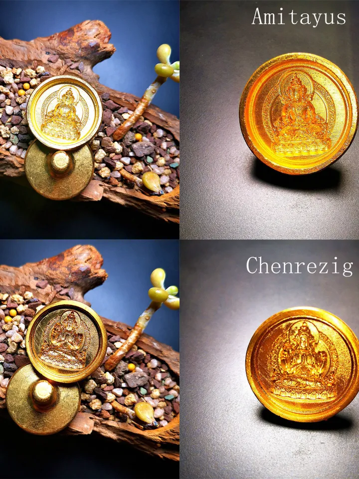 Gandhanra Tibetan Buddha Statue Tsa Tsa Mold,Copper Mould For Making Clay Buddha Statue, DIY Tsha Tsha Statue