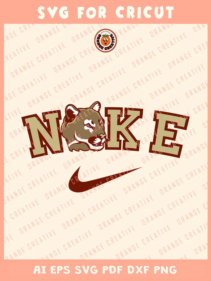 Ni.kee Charleston Cougars Svg, NCAA College Football Team Svg, NCAA Charleston Cougars Team SVG for cricut, NCAA Team Shirt For Fan, Svg Files for Cricut, Png, Dxf, Digital Download