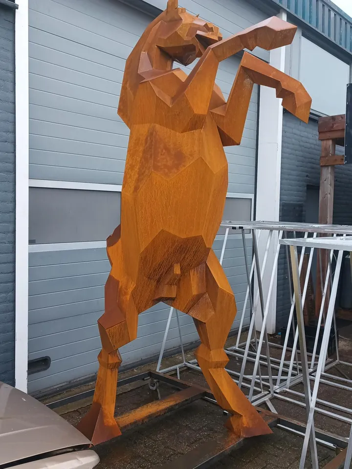Welding Project Plans Drawings Horse (DXF, PDF)