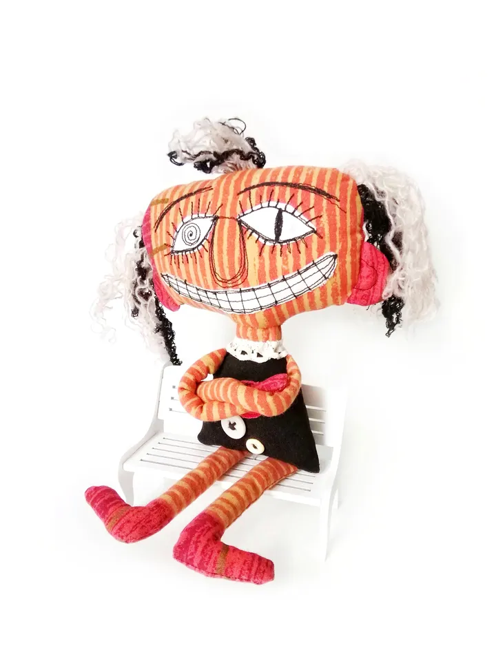 Unique Textile Handmade Art Dolls: Creepy Voodoo, Bizarre and Funny. Shop Our Collection of One-of-a-Kind Whimsical Doll. FREE SHIPPING!