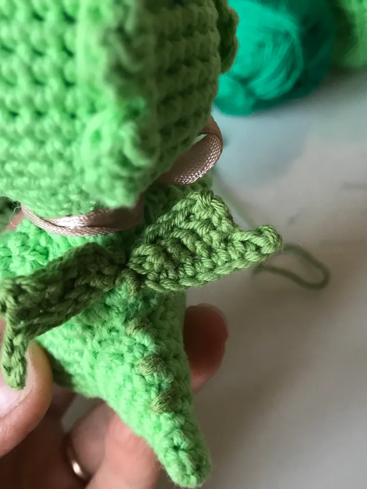 Dragon angel crochet pattern