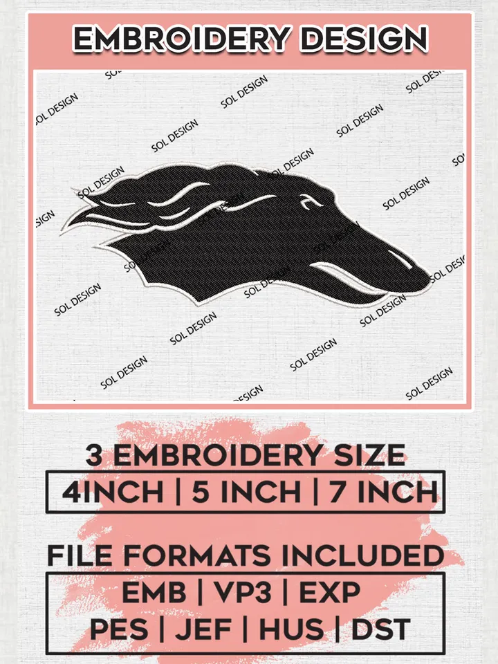 NCAA Southern Illinois Salukis Team Head Mascot Logo embroidery designs, NCAA Southern Illinois Salukis Logo Machine embroidery files, NCAA Team Logo embroidery designs, NCAA Game Day Machine embroidery designs, Digital Download