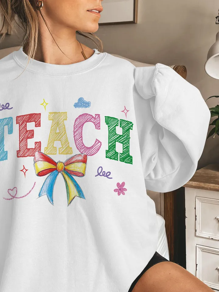 Coquette Teach Png, Teacher Coquette Png, Bows Teach PNG, Teacher Gift PNG, Coquette Teach Shirt Design, Teacher Appreciation, Varsity Png