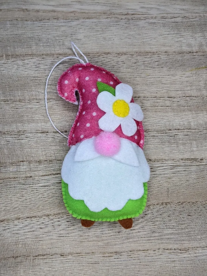 Holiday Gnomes, Felt Christmas Tree Decorations, Scandinavian Gnome, Christmas Gnomes, Swedish Gnome, Gnome with glasses, Set 3 toy