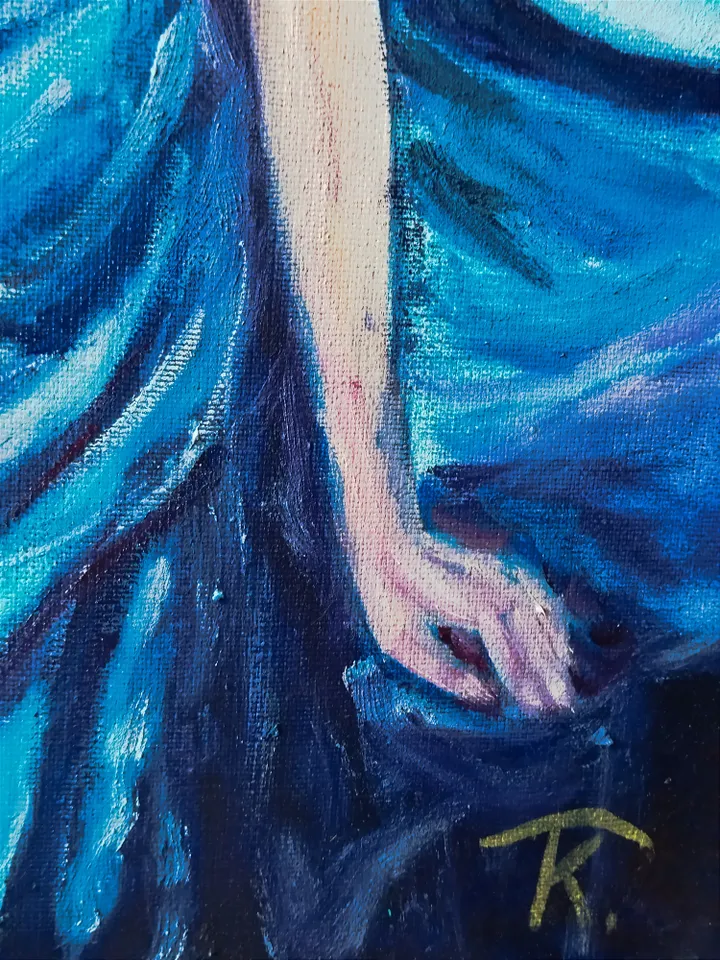 Dream oilpainting on canvas 60x50 cm