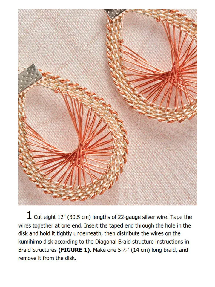 Kumihimo Wirework Made Easy: 20 Braided Jewelry Designs Step-by-Step