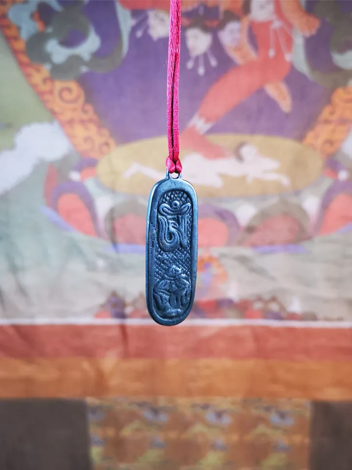 Gandhanra Handmade Tibetan Budhist Amulet,Vajra Dorje, Protective Pendant,1.96&quot;