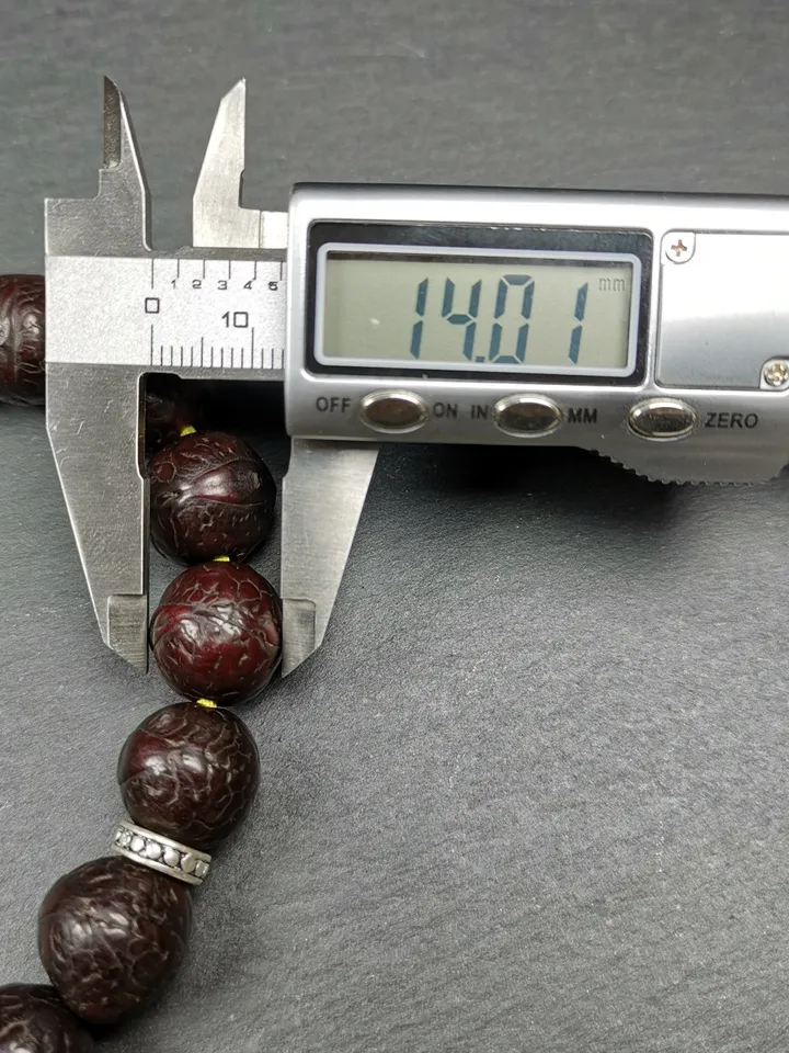 Gandhanra Antique Tibetan Handhold Wrist Mala, Old Bodhi Seed Beads Bracelet