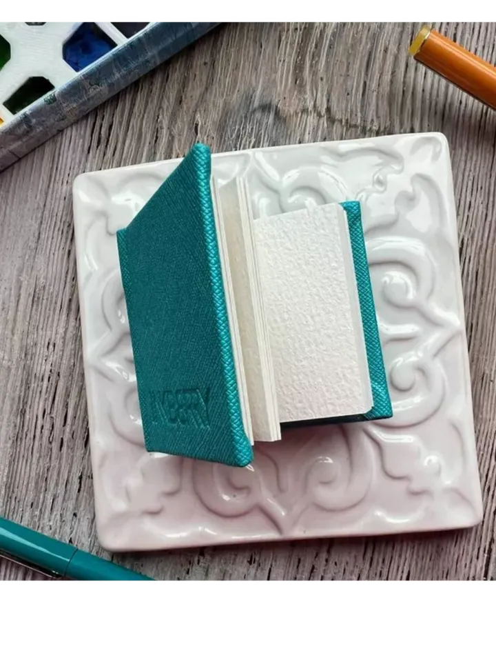 Watercolor sketchbook, miniature sketchbook