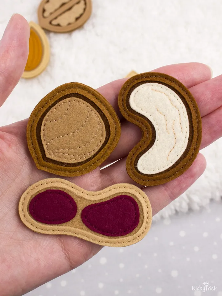 Felt Nuts - Sewing Patterns