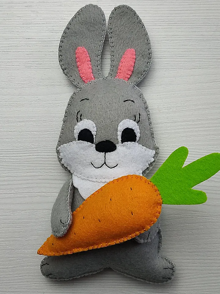 felt pattern, bunny pattern, Easter pattern, Easter bunny, bunny toy, plush sewing pattern, bunny ornament, Easter decor, Easter gift, toddler kids toys, bunny lover gifts, stuffed animals PDF pattern