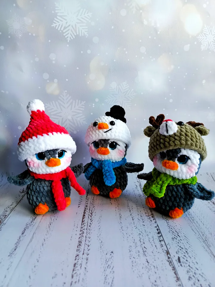 Crochet Penguin PATTERN, Amigurumi Penguin Pattern, Easy Amigurumi Penguin PDF Pattern