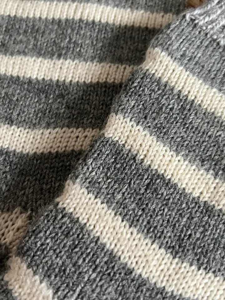 Handmade knitted womens socks