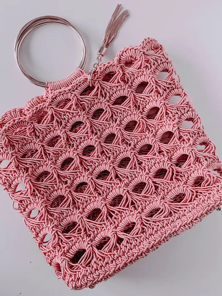 Crochet mesh bag, net avoska bag, market vegan bag, woven bag, eco friendly bag, macrame purse, zero waist