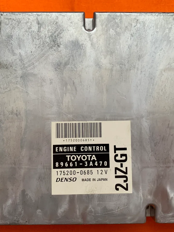 Engine control module ECU 89661-3A470 896613A470 TOYOTA LEXUS 2JZ-GT