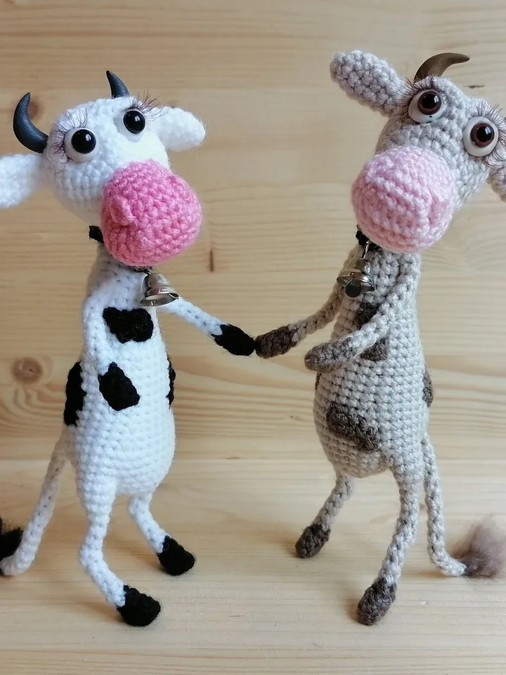 Crochet pattern amigurumi Cow - digital pattern PDF