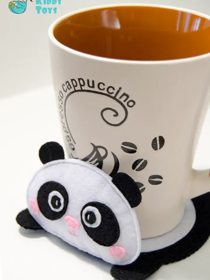 Panda Coaster (Mug rug)