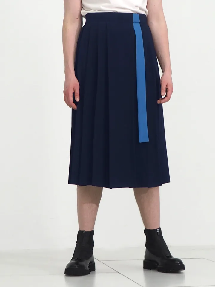 Men's Japanese style pleated skirt "So Boy"