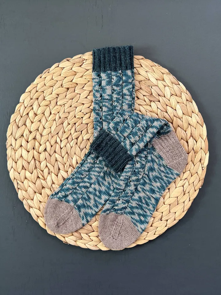 Handmade womens socks | Warm knitted accessory