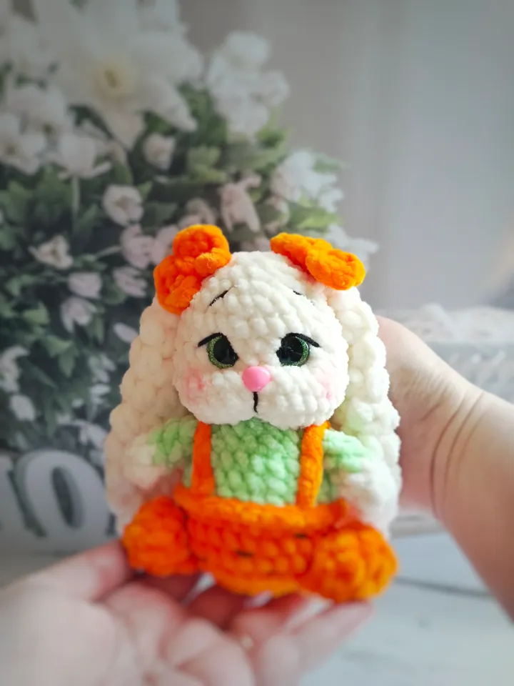 Crochet bunny pattern Crochet rabbit plush pattern Stuffed bunny plush amigurumi pattern Plush Easter bunny
