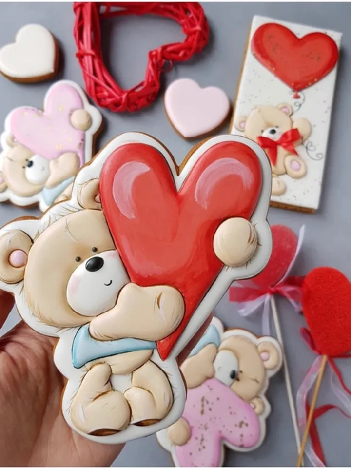 Valentines Day cookie cutters