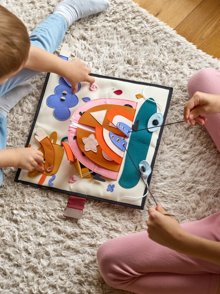 montessori sensory activity kids toy 9 month old, mini quiet book for kids, christmas baby gift, kinderkrama