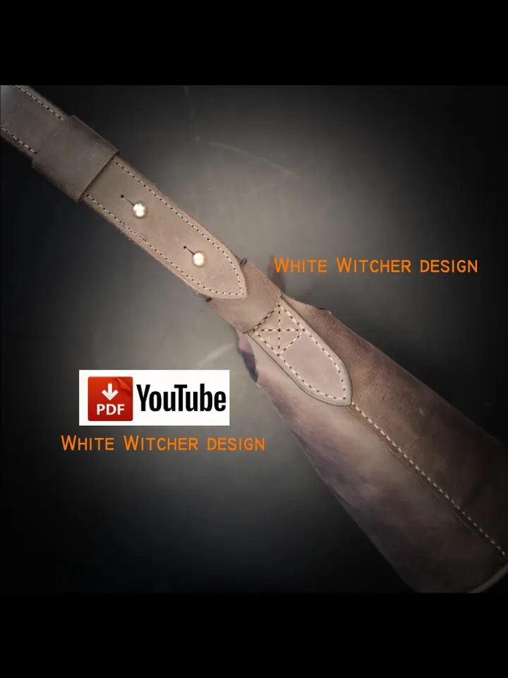 Leather pattern to make a leather bag - Olesya. BG32
