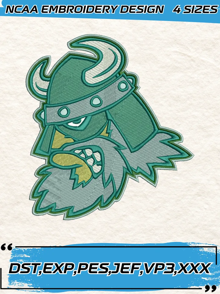 Portland State Mascot Embroidery Designs,NCAA Logo Embroidery Design,Machine Embroidery Design File,4 Sizes, Digital Download