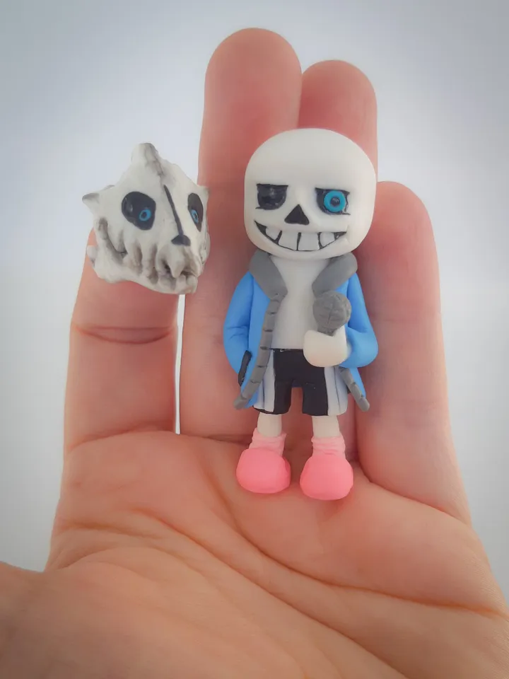 Sans with Dragon toy figure friday night funkin