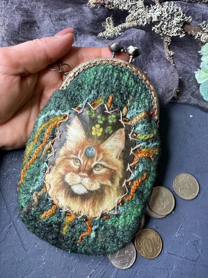 Coin purse Cat