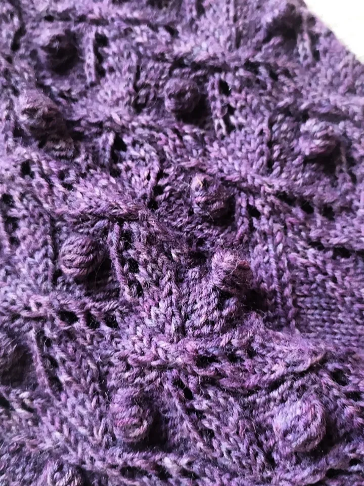 Handmade knitted womens socks