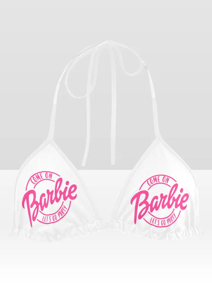 Come on Barbie Lets Go Party Bikini Swimsuit Top