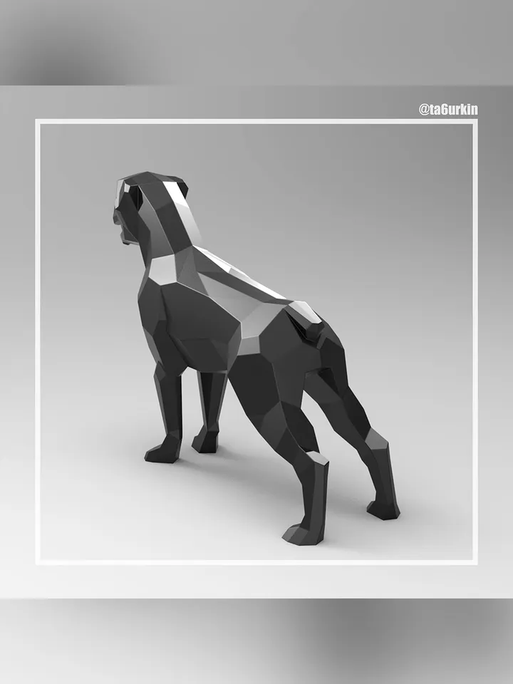 Welding Project Plans Drawings Rottweiler (DXF, PDF)