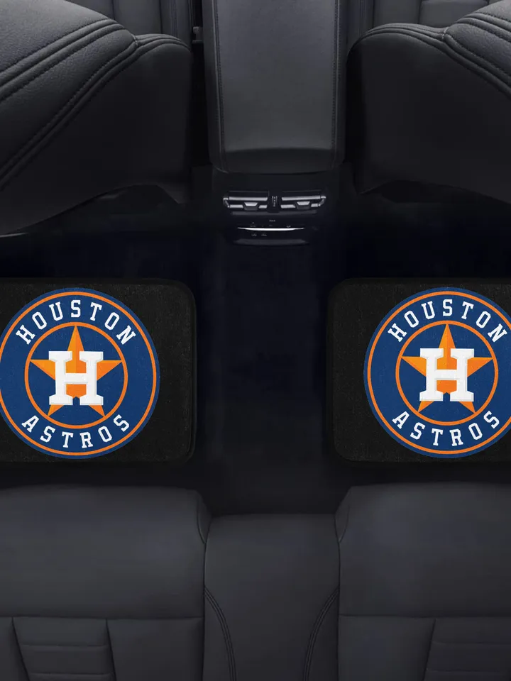 Houston Astros Back Car Floor Mats Set of 2